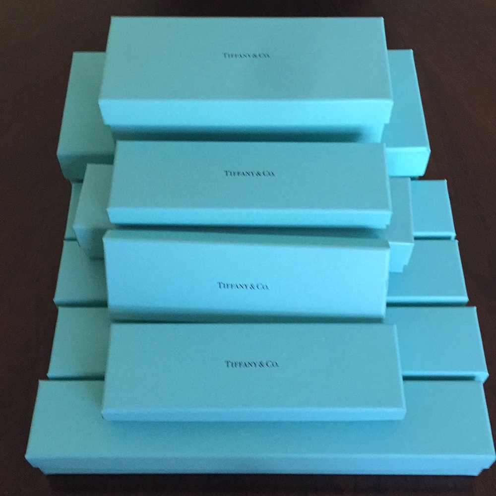 Tiffany & Co Gift boxes...assorted sizes